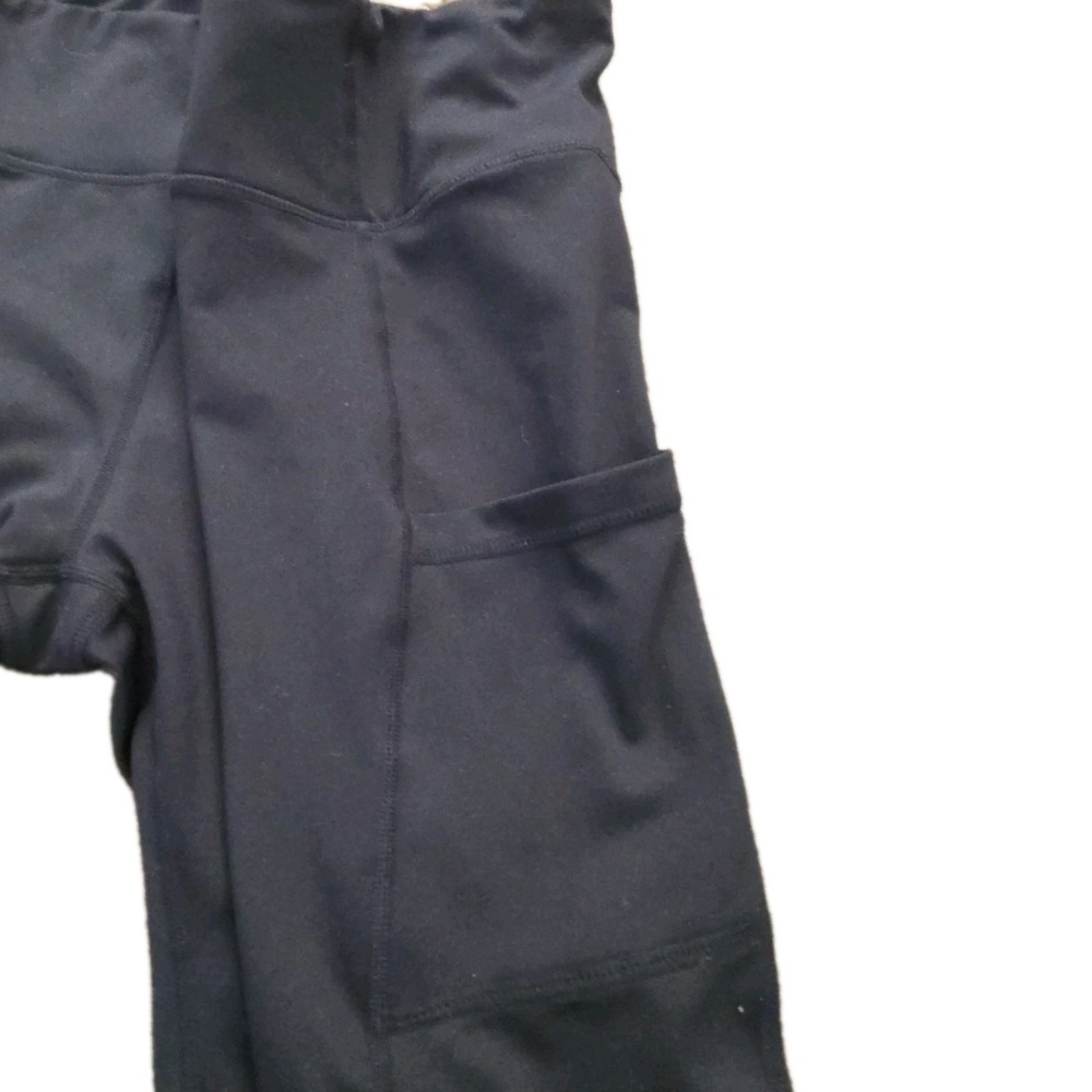 Baleaf Active 8" Bike Shorts w/pockets ~ Women's 3X ~ Black EUC - Picture 2 of 4